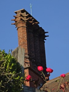Period chimneys at the Beacon